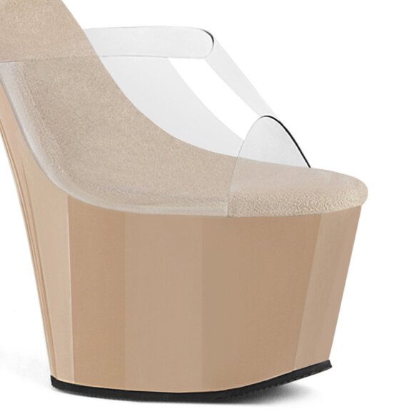 Elegant Nude Platform Heels for Pole Dancing & Special Occasions - Picture 5 of 5